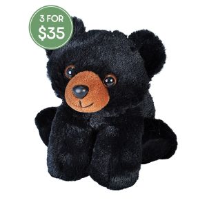 Hug 'Ems Mini Black Bear