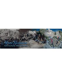 Magnet-Panoramic-Mt. Rushmore Then & Now