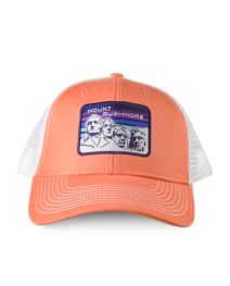 Peach and White Trucker Hat
