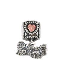 Black Hills Silver Memory Bead with Charm