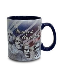 Patriotic Mount Rushmore Mug